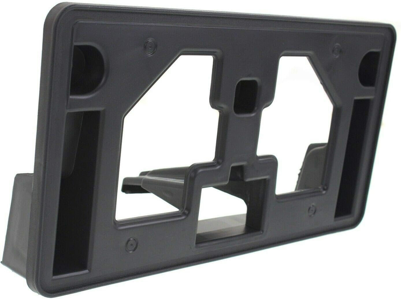 DAT AUTO PARTS Front Bumper License Plate Frame Tag Mounting Bracket Holder Replacement for 2013-2014 Honda Accord Sedan Black Textured HO1068113 71145T2AA00