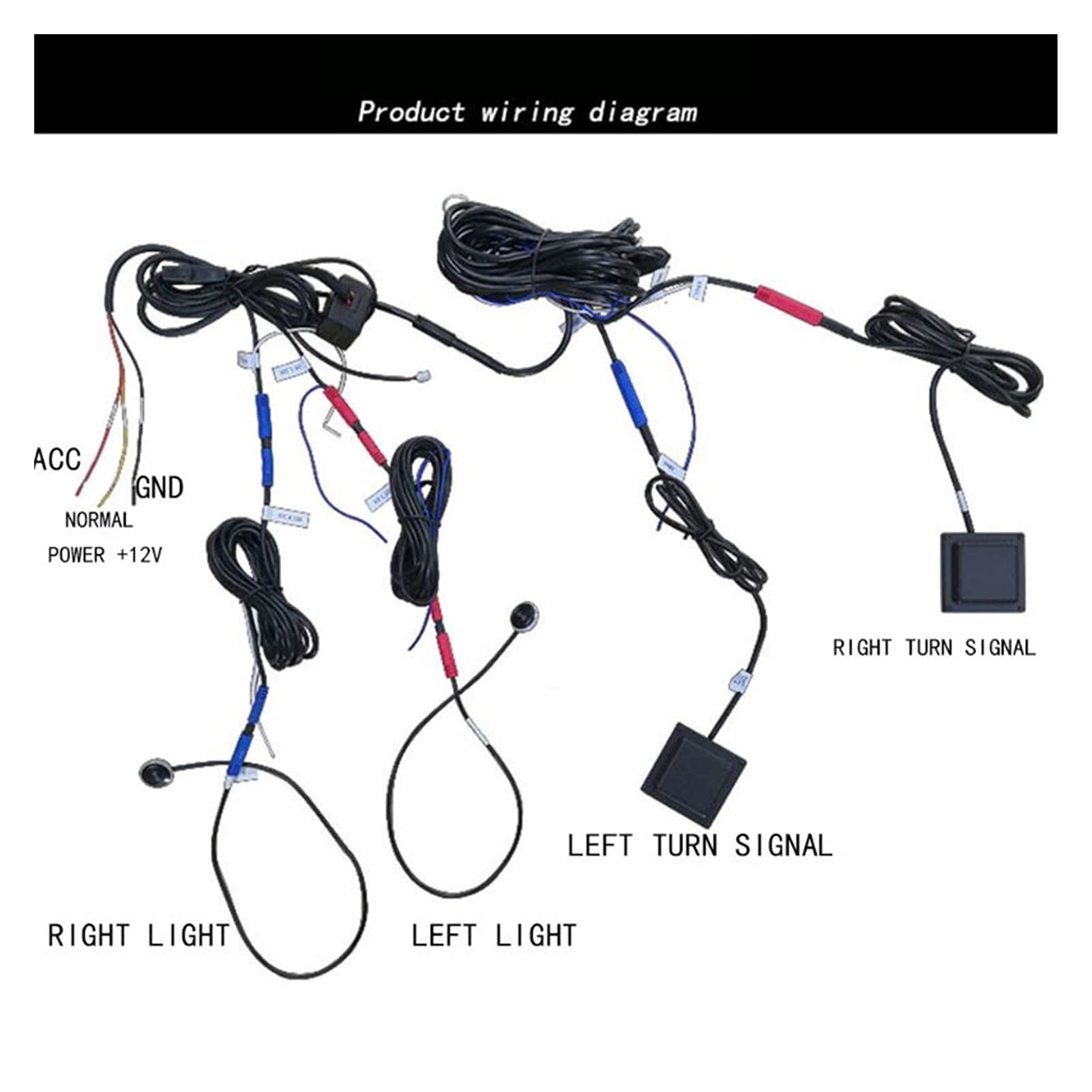 Autokamera Auto-Blindflecküberwachung BSD BSA BSM. Radarerkennungssystem Mikrowellensensor Assistent Auto Fahrsicherheit