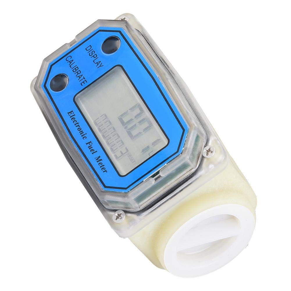 Medidor de flujo de turbina digital 1" NPT 15-120 l/min medidor de agua combustible aceite