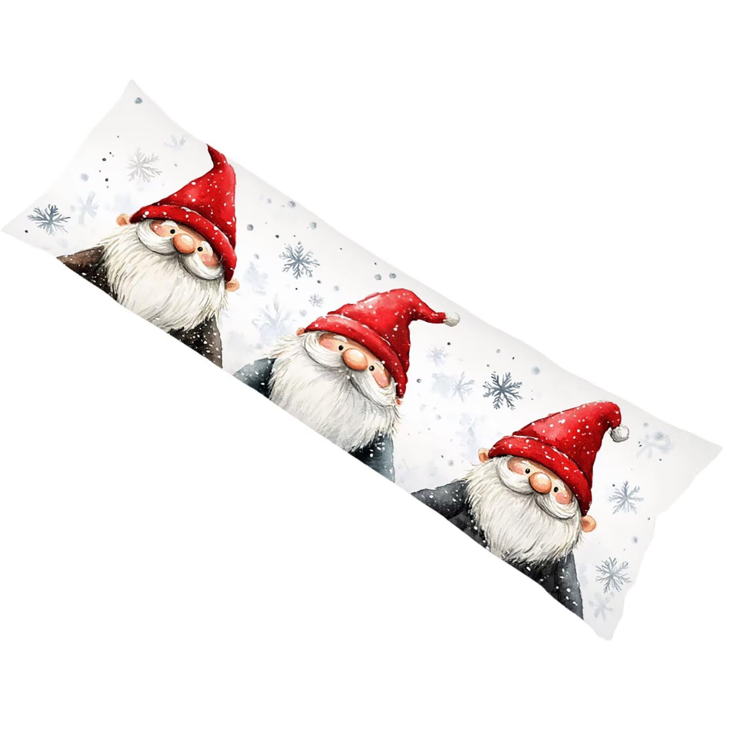 Funda de Almohada 180 cm Rojo Protector Almohada 60x180cm Suave Terciopelo Funda Cojin, Víspera de Todos los Santos Pillowcase, Cierre de Cremallera Lateral Cushion Covers para Dormir de Lado bz-853