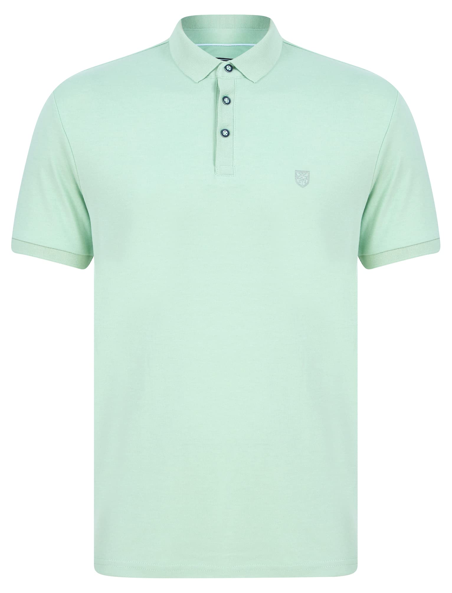 Kensington Eastside Men's Penfold Cotton Rich Woven Polo Shirt