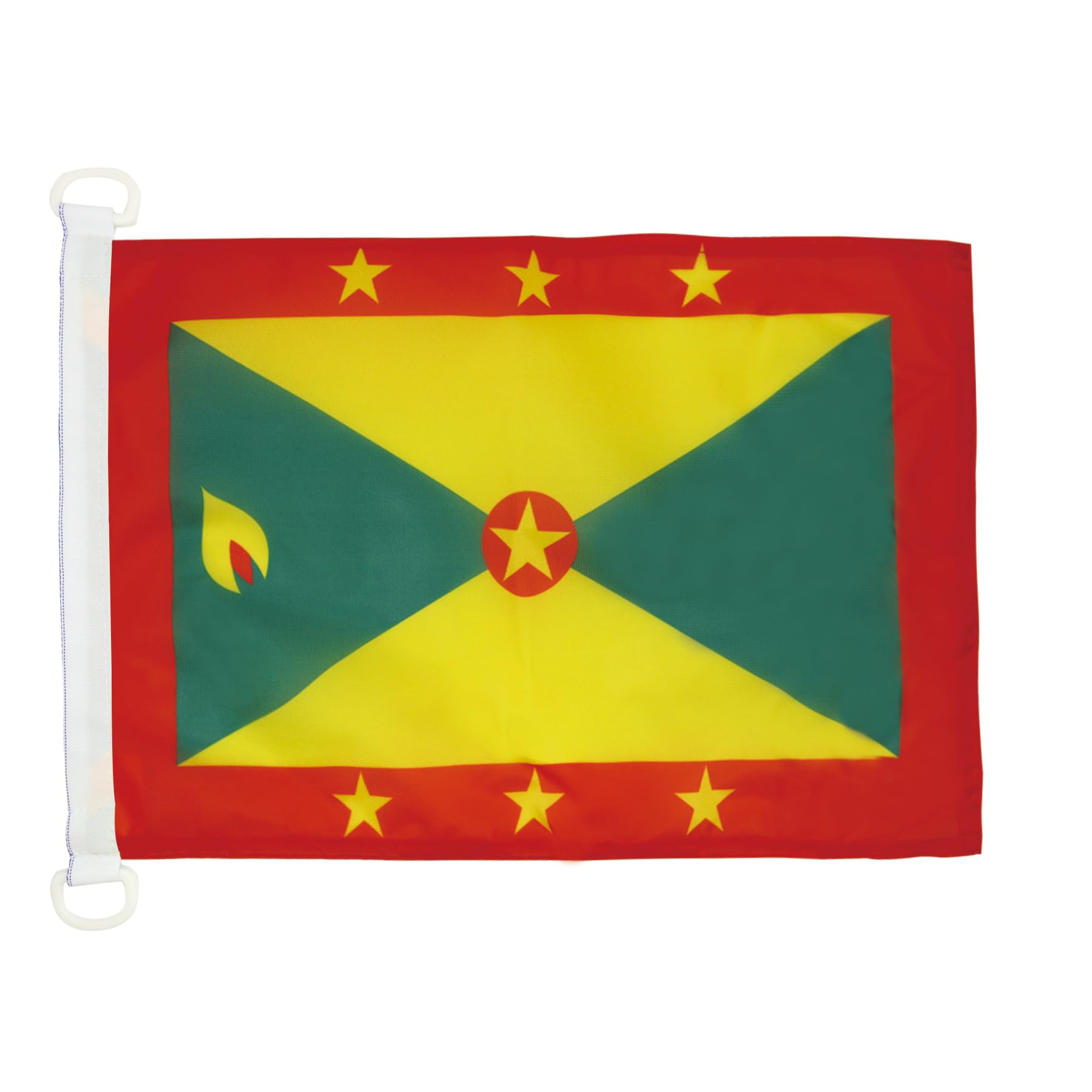 AZ FLAG Bandera Nautica de España Sin Armas 45x30 cm - Pabellón de Conveniencia Española Sin Escudo 30 x 45 Cm, Bandera de Barco con anillas — view 84