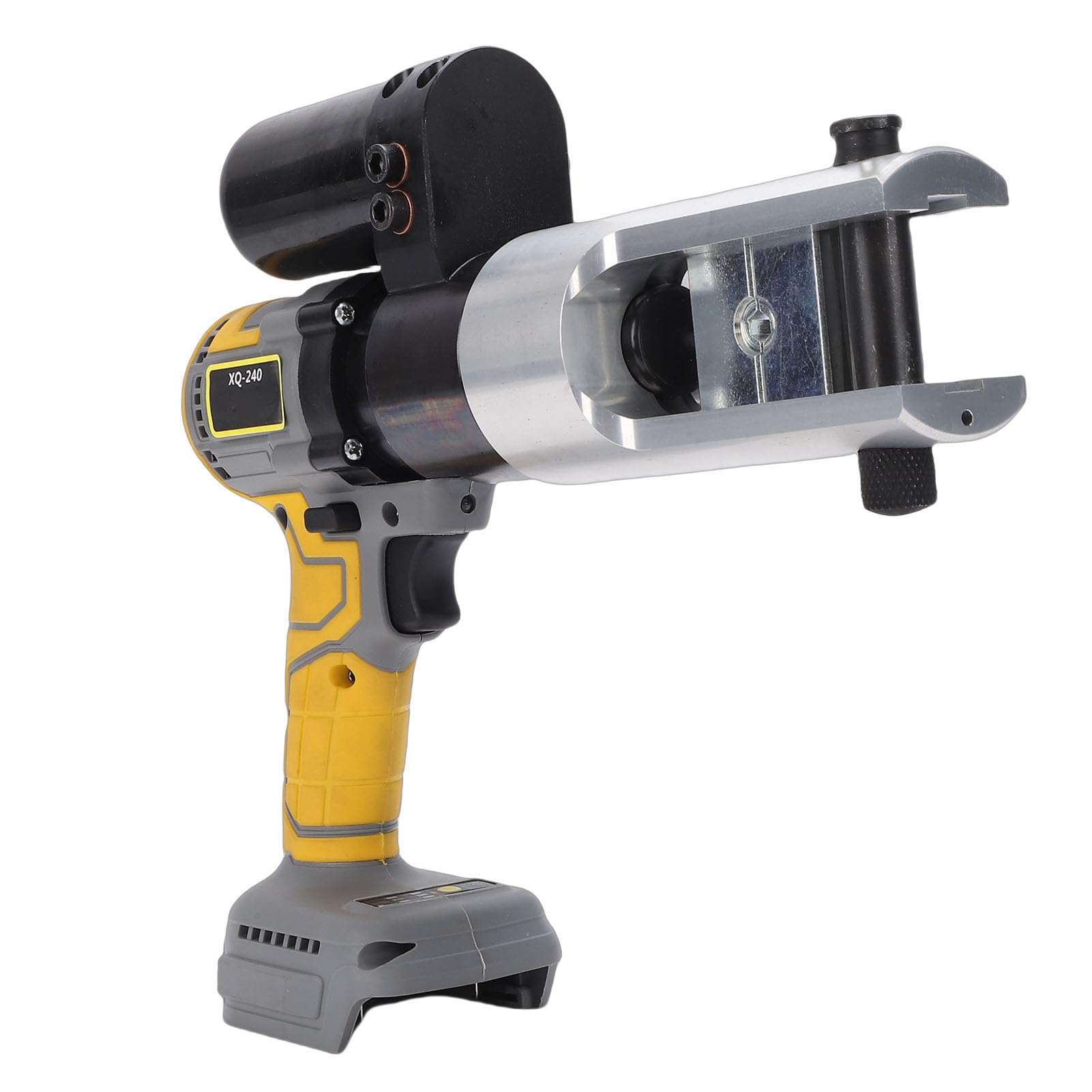 Zunate Zaciskarka Hydrauliczna do Końcówek Kablowych Perfect Grip 90KN Zestaw Narzędzi do Zaciskania Przewodów Elektrycznych Terminali Miedzianych i Aluminiowych, Bezstopniowa Kontrola Prędkości,