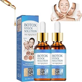 2pc Bo_tox Face Serum, Anti-Aging Serum, Bo_tox Stock Solution, Bo_tox Anti-Wrinkle Serum, Collagen Boost Anti-aging Serum for All Skin Types