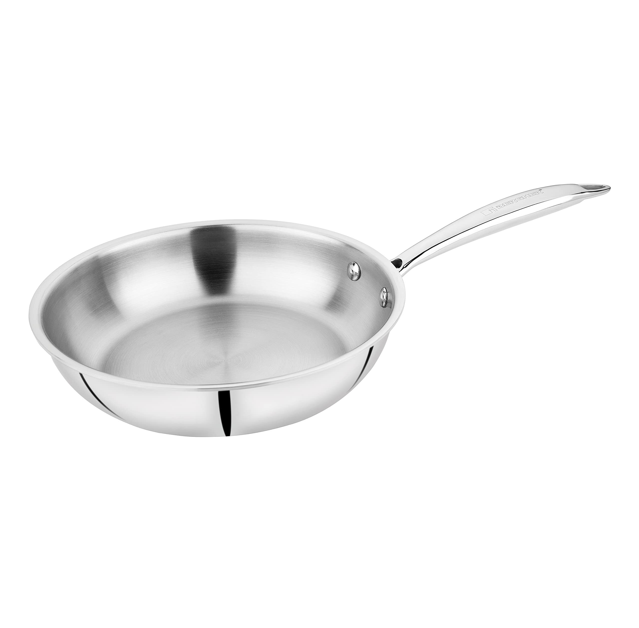 See full amazon price history chart for Bergner Tripro Triply Stainless Steel Frypan, 20 cm, Induction Base, Silver Bergner Tripro Triply Stainless Steel Frypan, 20 cm, Induction Base, Silver (B0BPXVFK94) Amazon Price History, Amazon Price Tracker