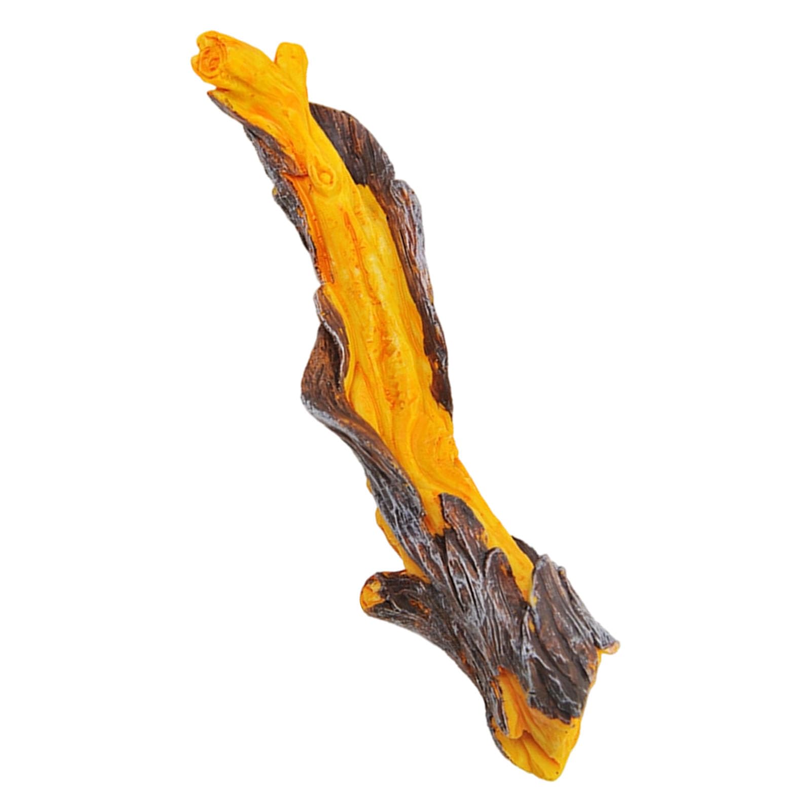 CAZSTYK Rainforest Branch Reptiles Decoration Climbing Vine with Natural Lookings for Lizards and Amphibian Basking Resting Reptiles Habitats Accessories