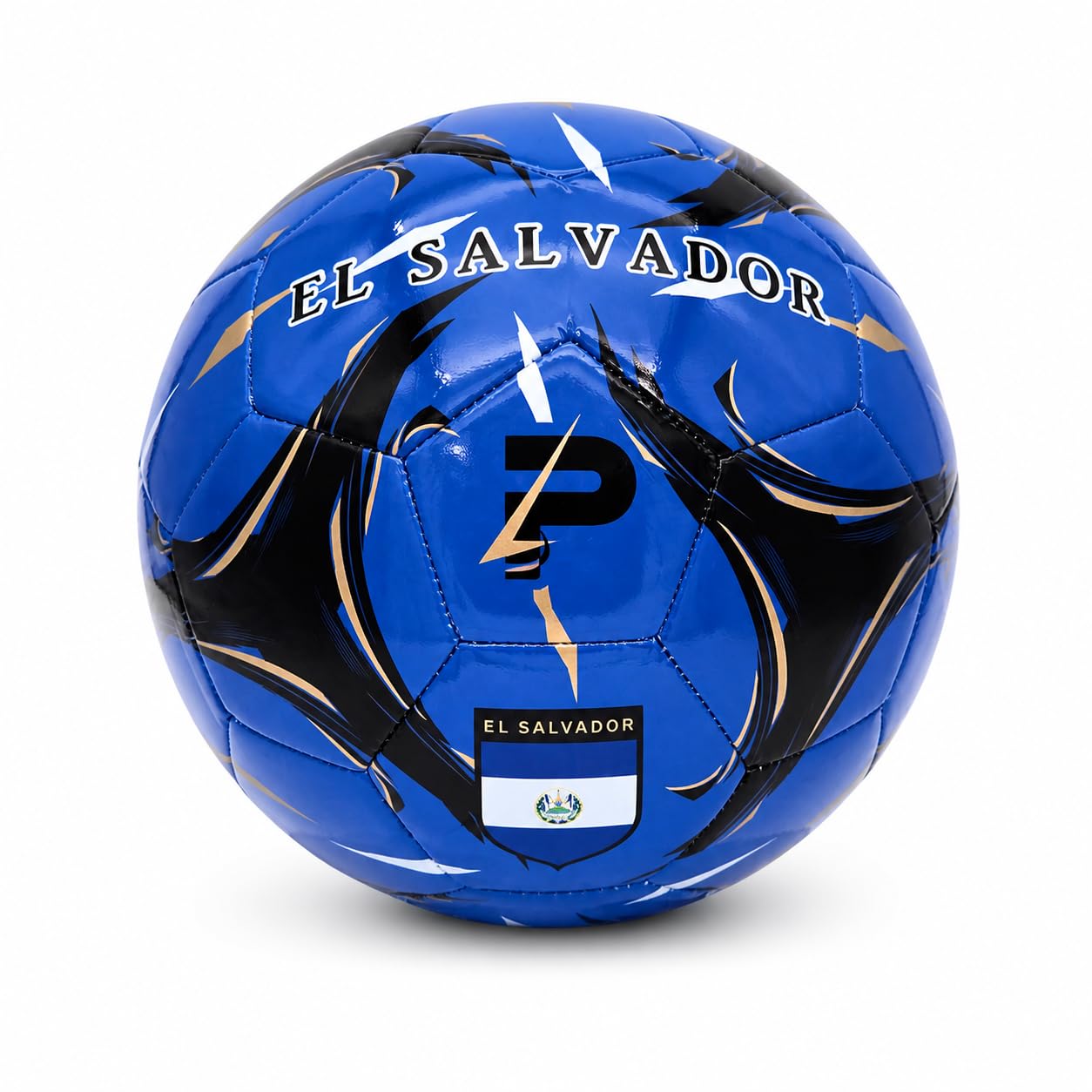 PLAYPRO Country Training Soccer Ball - Elite Edition - for All Ages - Size 2, 3, 4 and 5 (EL Salvador, 5) โ image 1