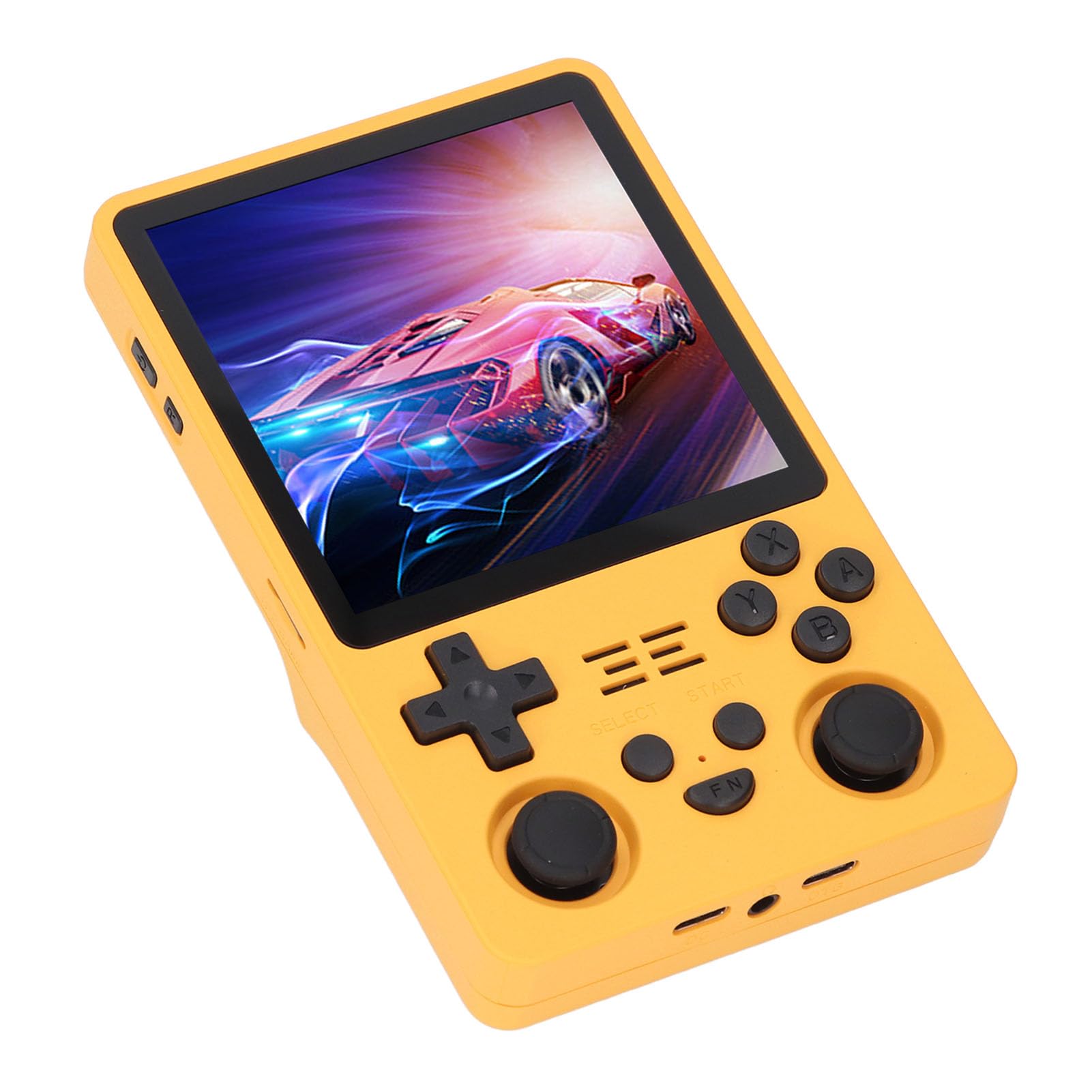 Console di Gioco retrò Portatile RGB20S, Schermo IPS da 4 Pollici Console Portatile Open Source 720x720, Supporta 11 Emulatori, Batteria da 5000 MAh (16G+128G)