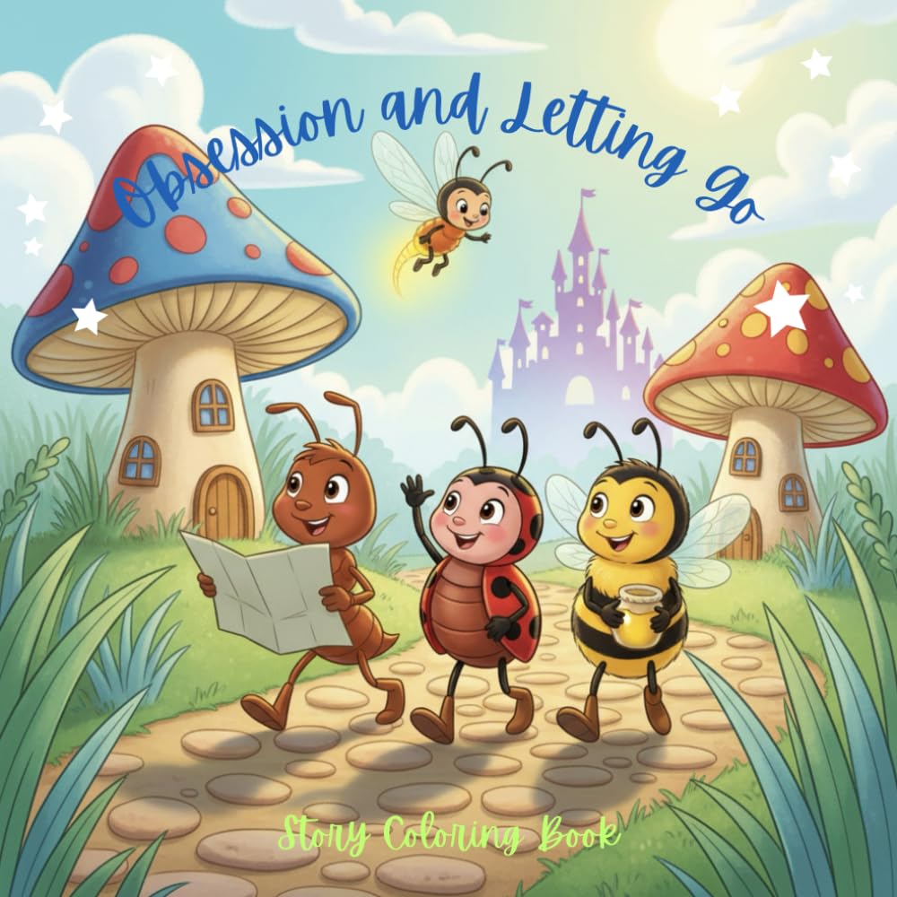 Obsession and Letting Go (Storytime Colouring book)