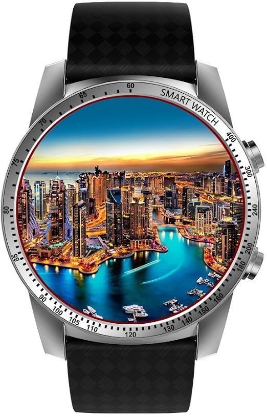 Amazon.com: kw99 Smart Watch 3 G Bluetooth 4.0 SmartWatch Android 5.1  MTK6580 Quad Core 1,3 GHz GPS WIFI Teléfono SmartWatch Reloj Inteligente  512 MB 8 GB : Electrónica