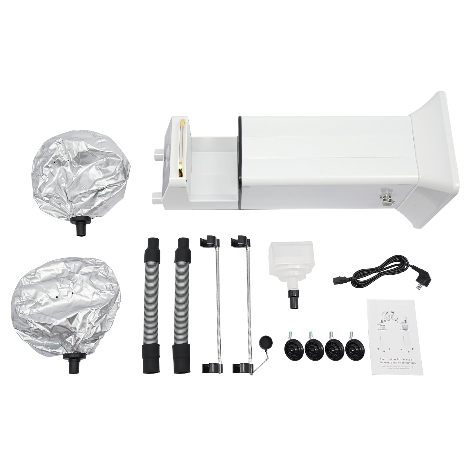 220 V, 50 Hz, 650 W, wielofunkcyjna maszyna do farbowania włosów, nano-parownik, urządzenie do pielęgnacji włosów – biała, do trwałej ondulacji w niskiej temperaturze, farbowanie włosów parą i