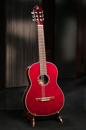 Miniatura 54 de Serie Familiar Guitarra Clásica de Nylon Tamaño 1/4 con Bolsa Tapa de cedro - Natural - Satén