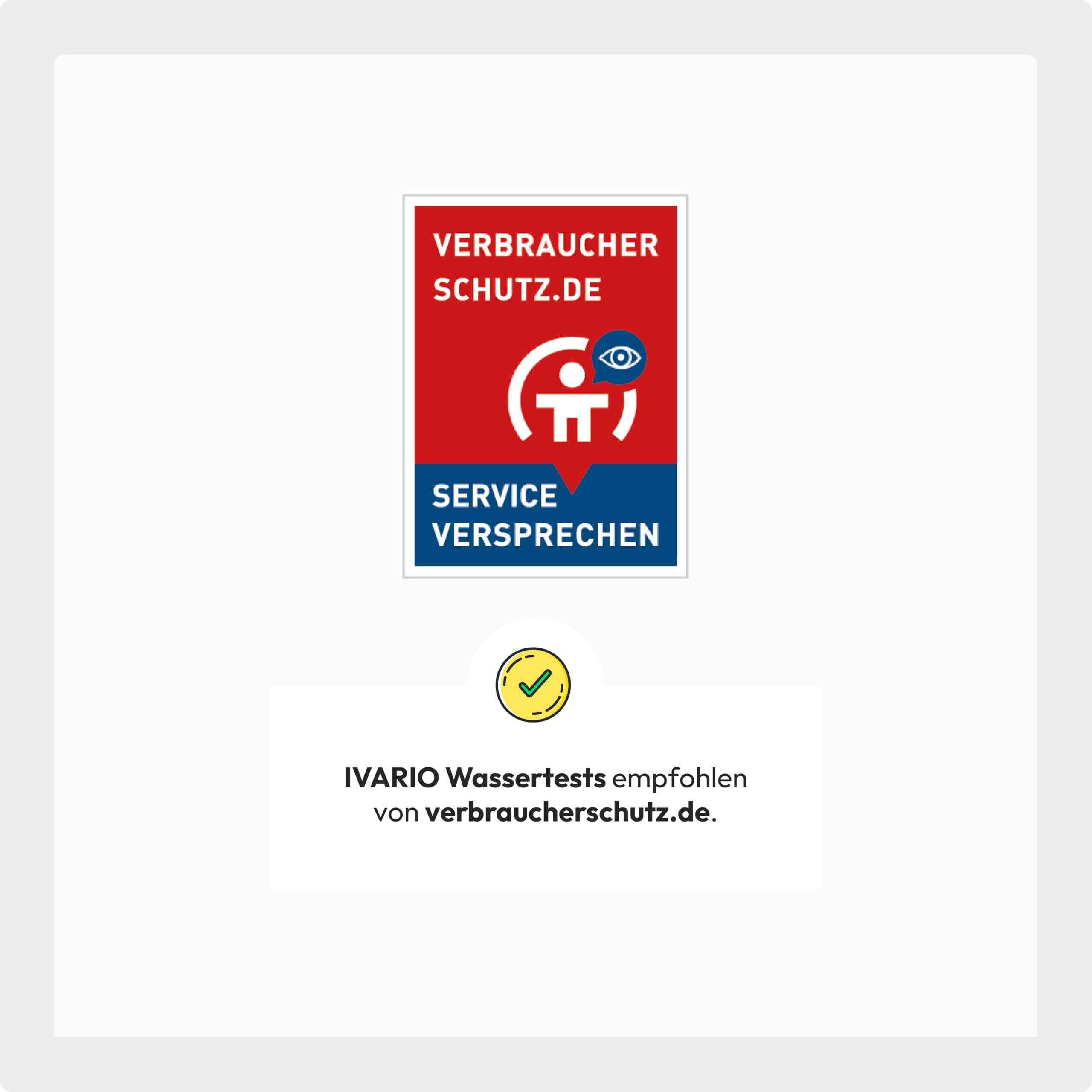 IVARIO Legionellen Labor-Wassertest Trinkwasser Duschwasser Leitungswasser akkreditiertes Deutsches Fachlabor