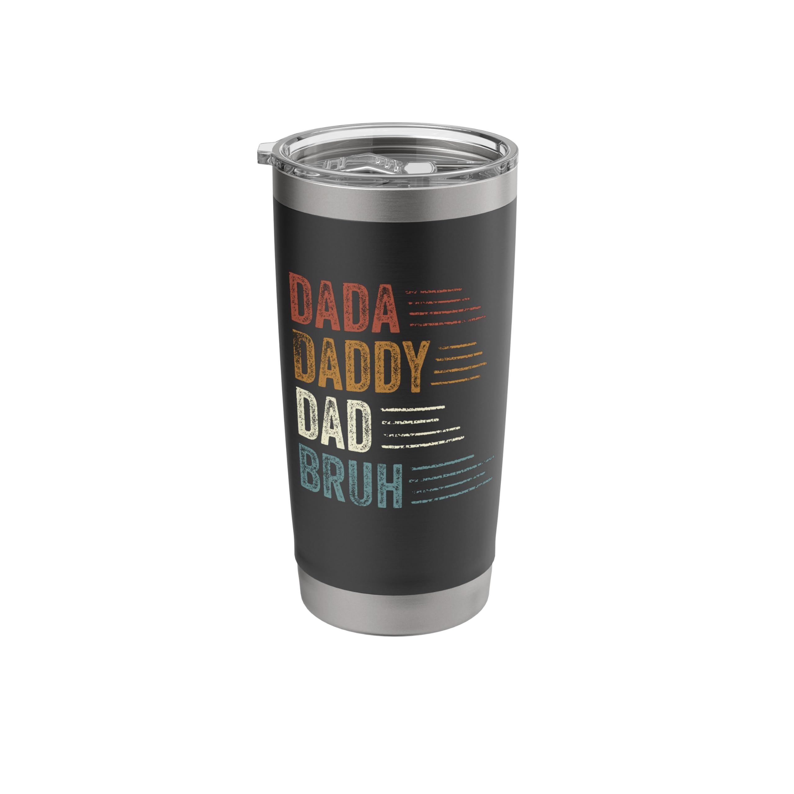 Dada Daddy Dad Bruh Gifts for Dad Father's Day Stainless Steel Insulated Tumbler