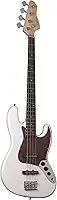 Contrabaixo Elétrico JAZZ BASS 4 Cordas GB 100 Branco/Turtl GIANNINI