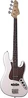 Contrabaixo Elétrico JAZZ BASS 4 Cordas GB 100 Branco/Turtl GIANNINI