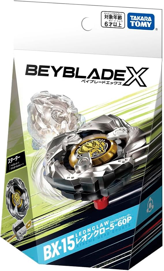 Beyblade X Beyblade X BX-15 Starter Leon Claw 5-60P