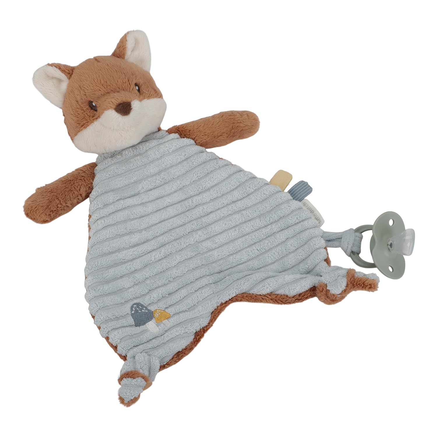 Little Dutch 8902 Doudou con chupete de zorro Forest Friends Azul