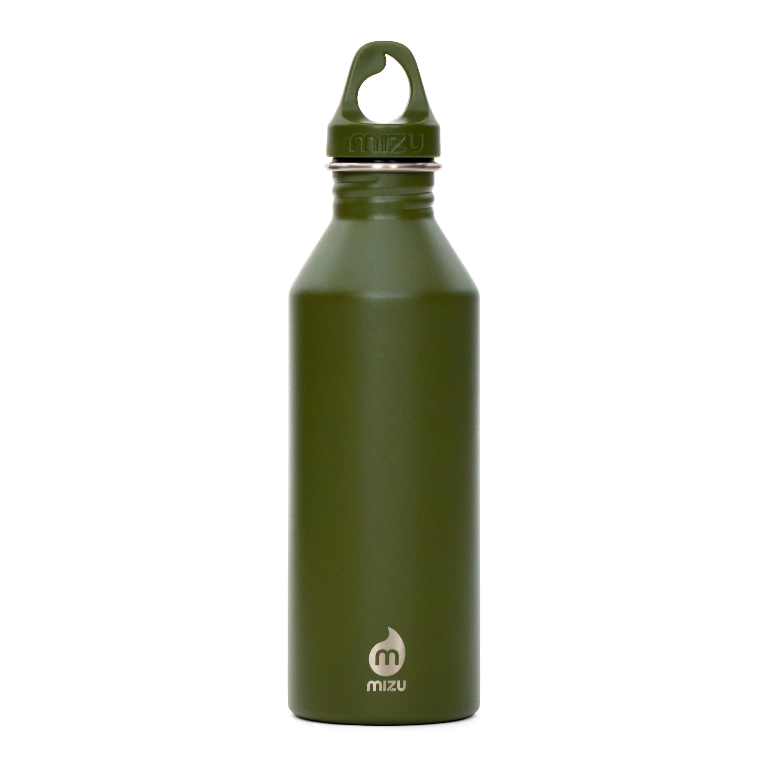 Mizu M8 Stainless Steel Water Bottle, Army Green, 750ml