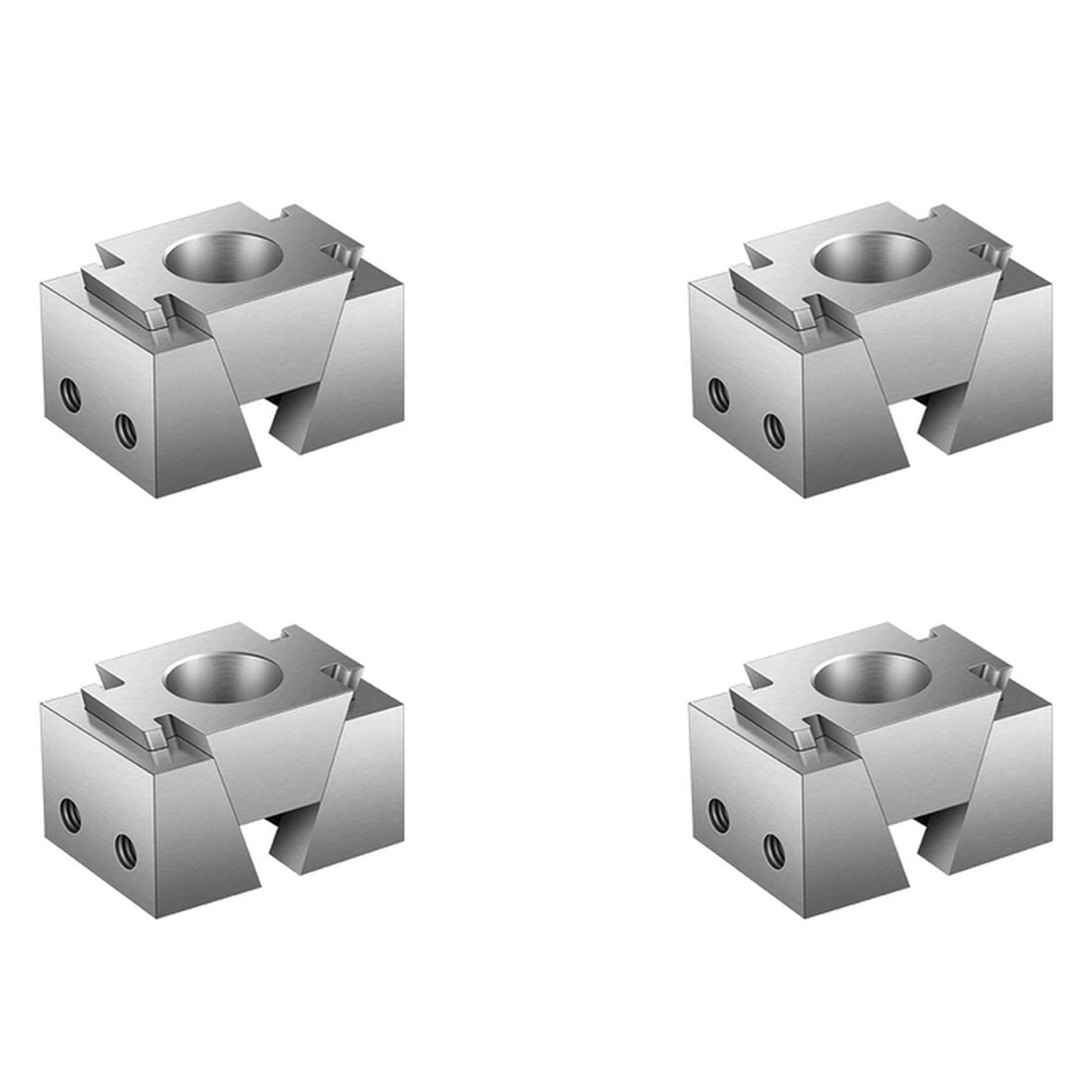 Jnchdghwa As Shown 4X Ok Fixture Wedge M8 Expansion Machine Tabletop Adjustable Side Fixed Clamp Sculpture Carving Tool Model Figures