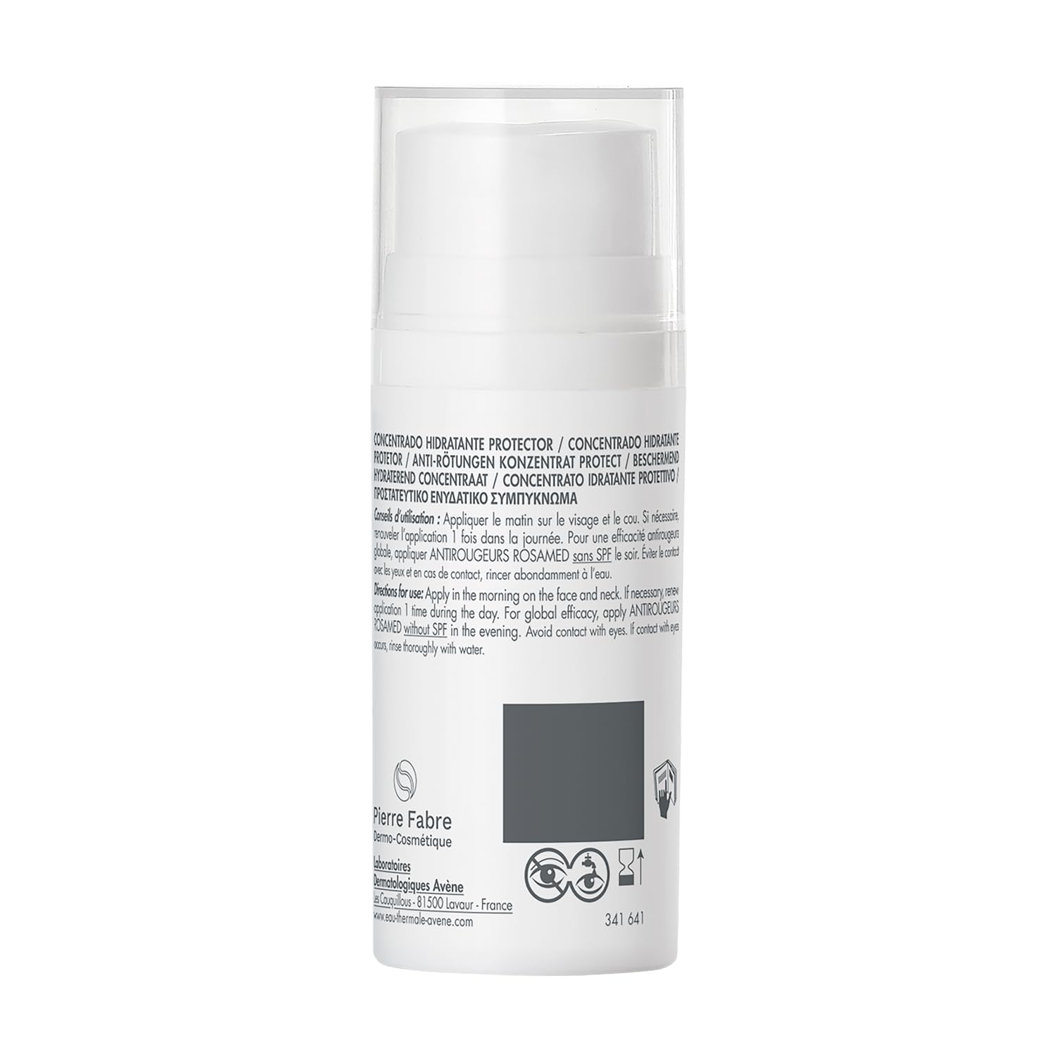 AVÈNE Rosamed Antirougeurs Konzentrat LSF 50+ - Reduziert Rötungen & Juckreiz bei Rosazea - Mit Thermalwasser, Angiopausine™ - Hydriert & Beruhigt - Für empfindliche bis überempfindliche Haut - 30 ml