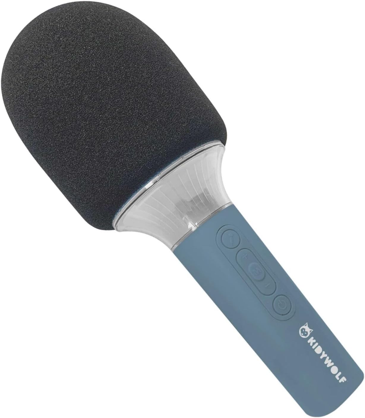 KIDYWOLF KIDYMICPARENT Bluetooth Microphone, angled view