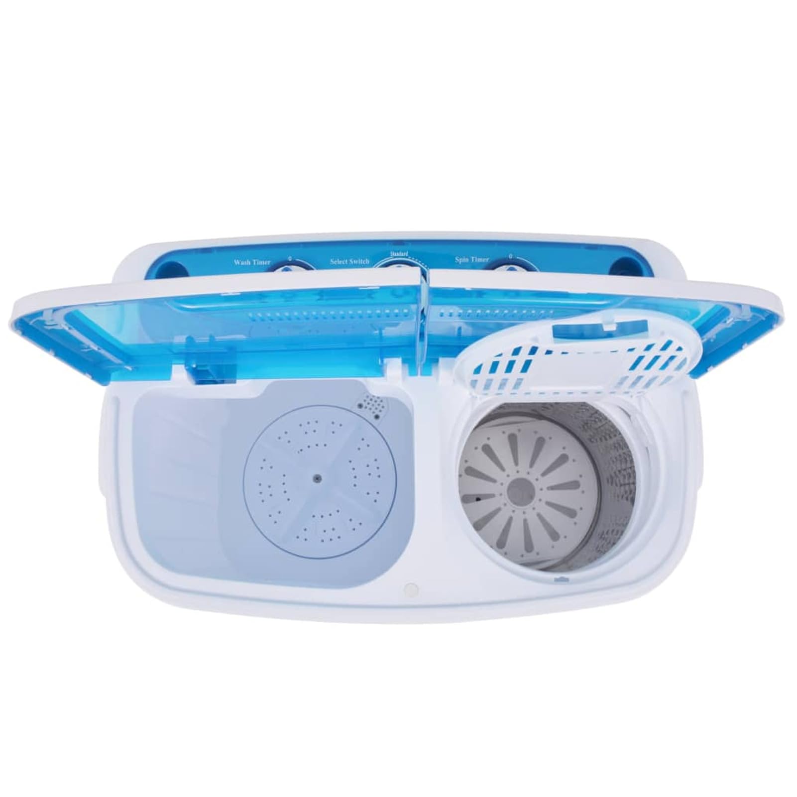 Mini Lavadora con 2 Tambores 5,6 kg Secadora Ropa Portatil Lavadoras PequeñAs