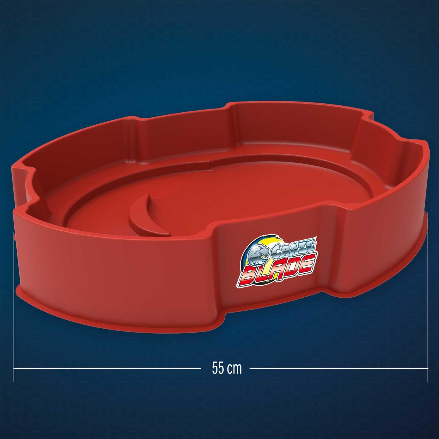 CRAZE BLADE Mega Battle Blade Battle Arena Bojowa, Stadion Bitewny dla dzieci, Losowy Kolor