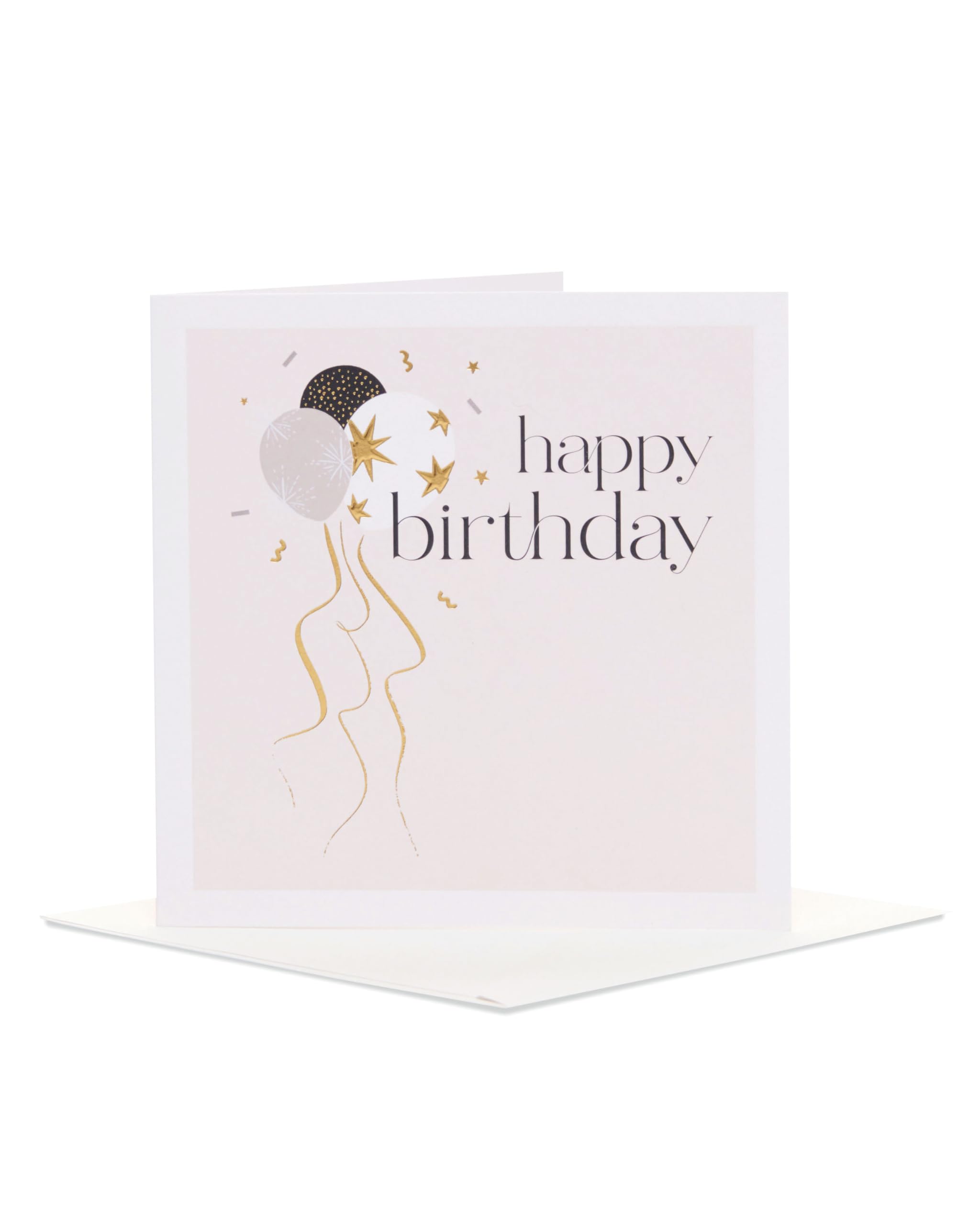 UK Greetings Birthday Card for Him/Her/Friend - Balloons Design - From The Camden Collection