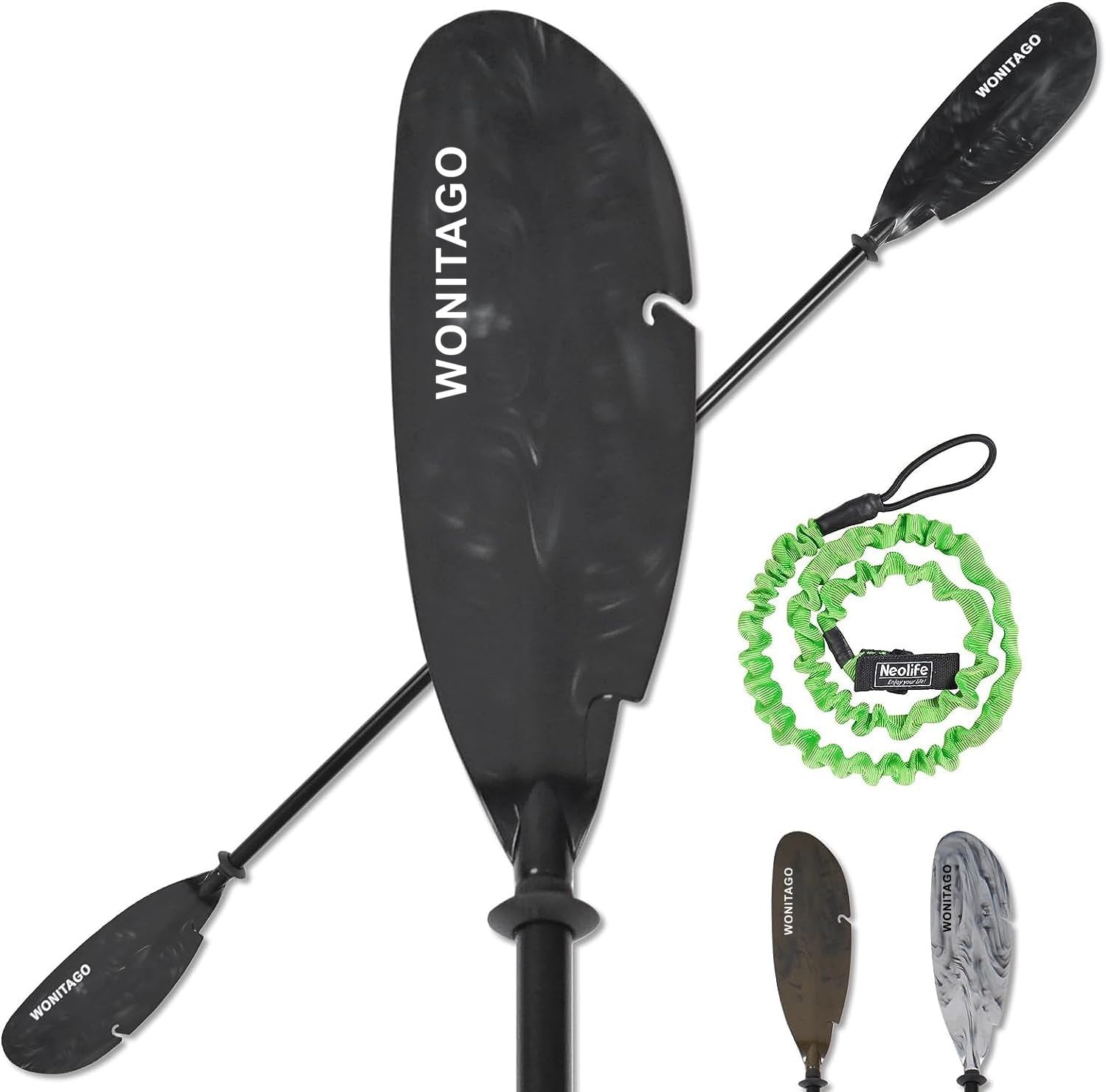 Kayak Angler Paddles with Adjustable Alloy Shaft and Plastic Blades Duarble, Adjustable Fishing Kayak Paddle with 25 in Fish Ruler Perfect for Kayak Fishing, 91inch(230cm)- 98.5 inch (250cm) Kayak Angler Paddles with Adjustable Alloy Shaft and Plastic Blades Duarble, Adjustable Fishing Kayak Paddle with 25 in Fish Ruler Perfect for Kayak Fishing, 91inch(230cm)- 98.5 inch (250cm)