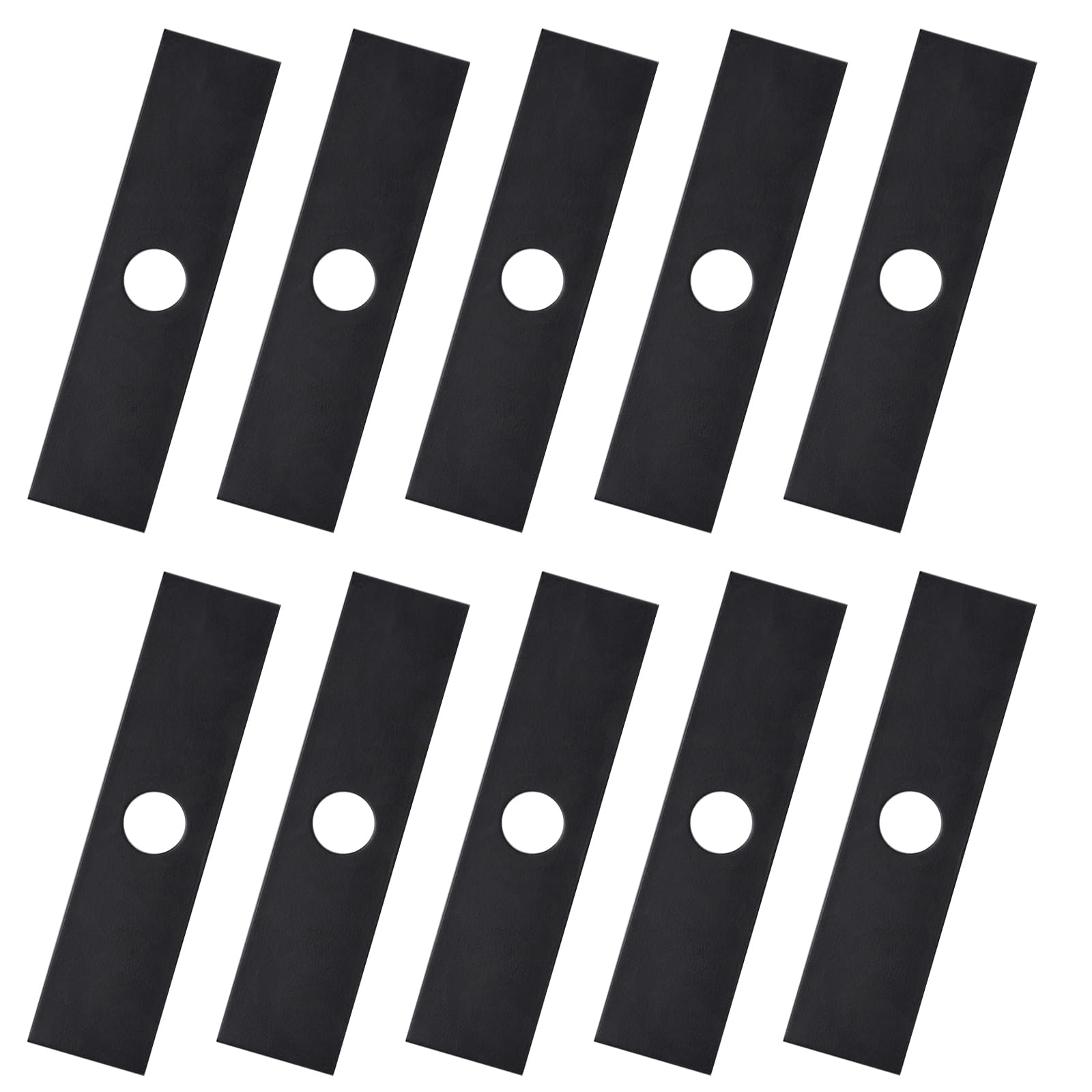 Paquete de 10 cuchillas de bordeadora de 1 pulgada con agujero central, compatibles con Stihl, Ego, Echo, Ryobi, Kobalt Edger, reemplaza 720-237-001, 4133-713-4101, 216062, 613223, 237001