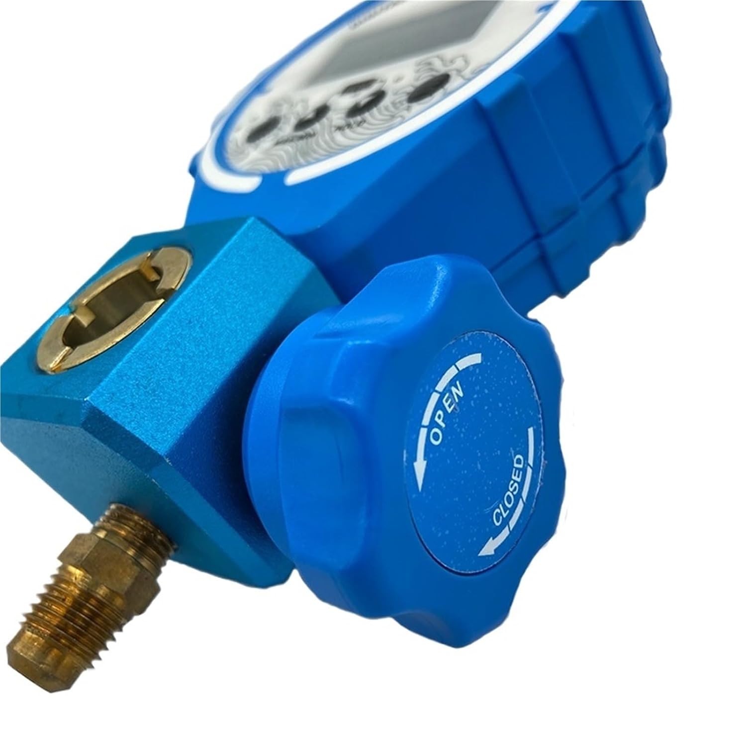 1pcs Digital Pressure Gauge Manifold Refrigeration Tester Vacuum Meter HVAC Freon Filling Instrument ChargingHoses for 410a 134a(YLB-SAB-G50L)