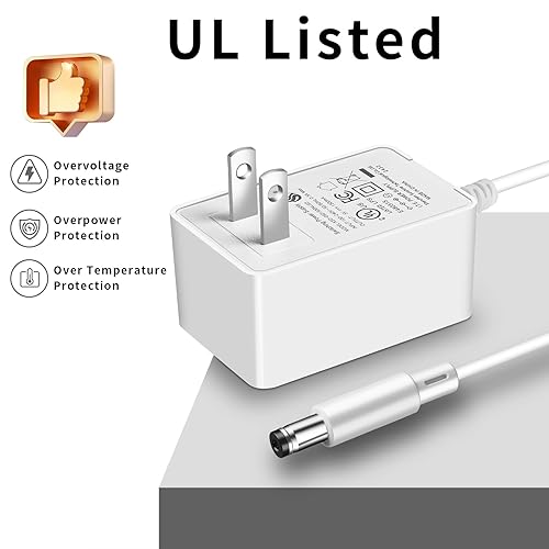 Miniatura 4 de Adaptador de corriente para columpio de bebé con cable USB, cargador de columpio para bebé apto para Ingenuity Swing para InLighten, InLighten