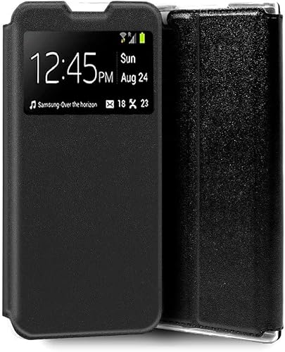 Funda Cool Flip Cover para Xiaomi Redmi A1 / A2 Liso Polipiel Negro