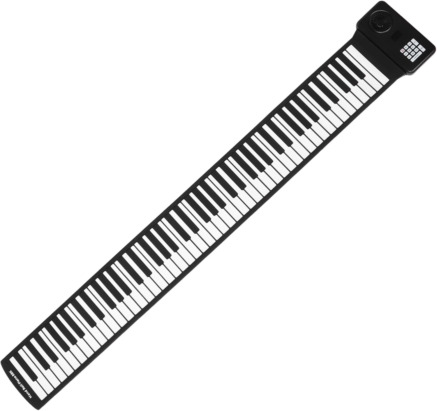 Vaguelly Portable Keys Silicone Roll up Piano with Speaker for Travel and Beginners Battery Operated Foldable Design Comfortable Play for Musicians The-go
