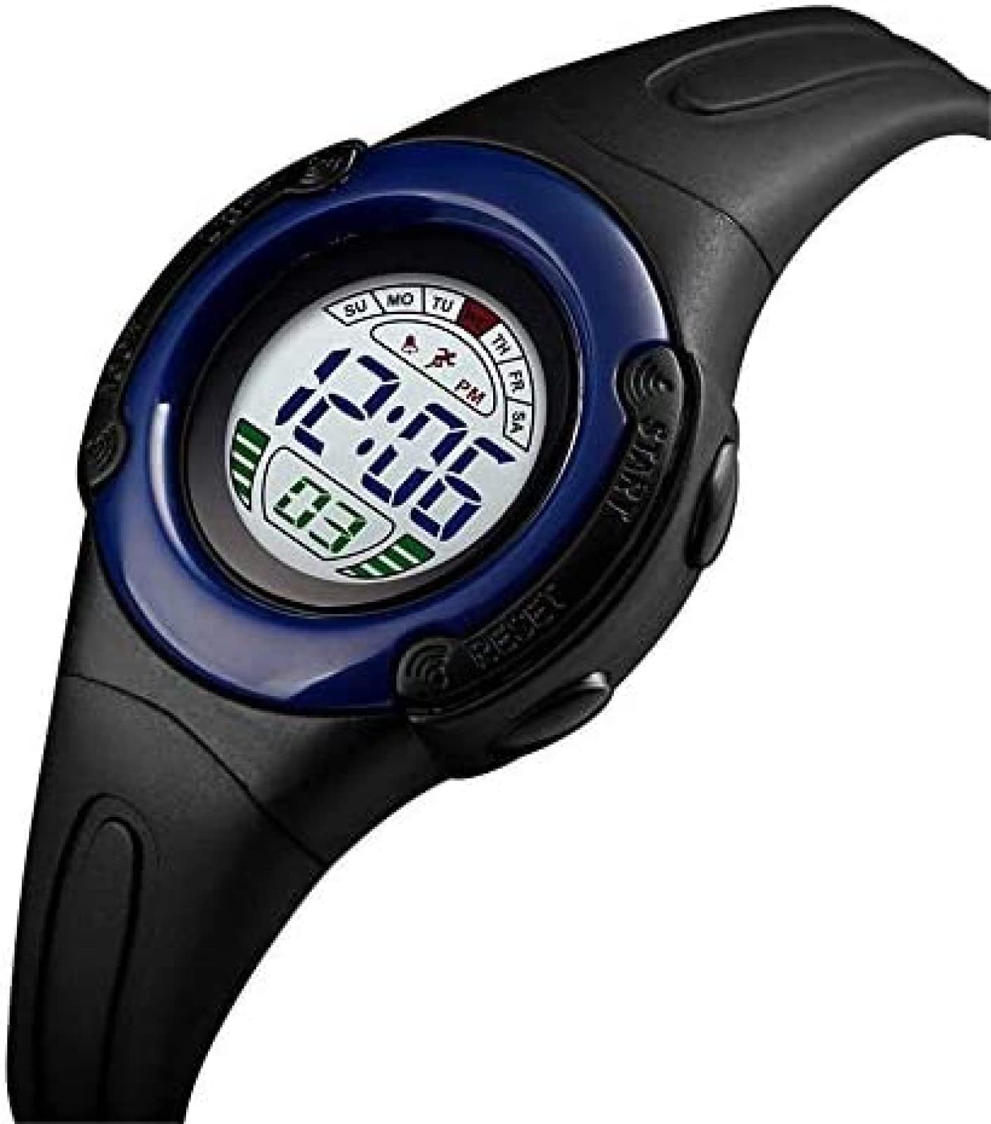 Dziecięcy zegarek sportowy dla dziewczynki i chłopca 50M Wodoodporny wielokolorowy podświetlany diodami LED Zewnętrzny wojskowy LED Elektroniczne zegarki wielofunkcyjne Plastikowa obudowa z