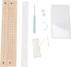 Kit de encadernação de livros, ferramentas de berço, guia de perfuração, conjunto de revistas, suprimentos de encadernação para iniciantes, páginas de scrapbooking