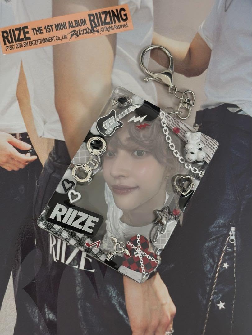 Amazon.co.jp: RIIZE ライズ デコトレカケース 韓国 kpop 硬質ケース