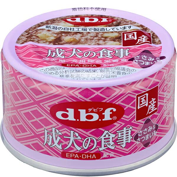 Amazon | デビフ 成犬の食事 ささみ＆さつまいも 85g×24缶