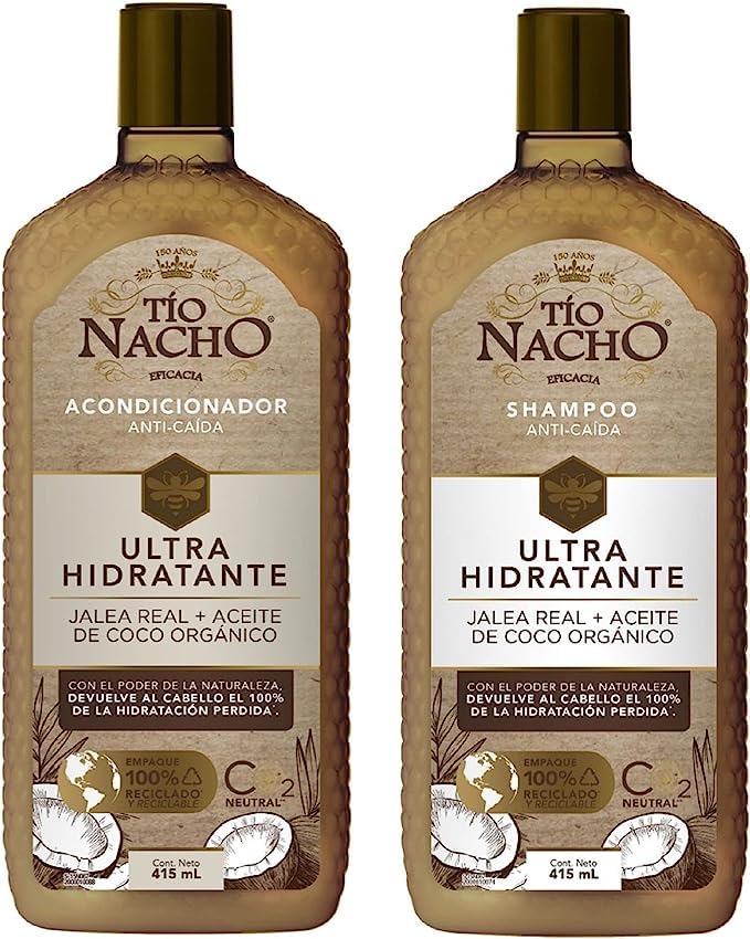 Tío Nacho Coco Champú + Acondicionador. Kit Tio Nacho Ultra Hidratante 14 Fl Oz disponible en Yaxa Peru