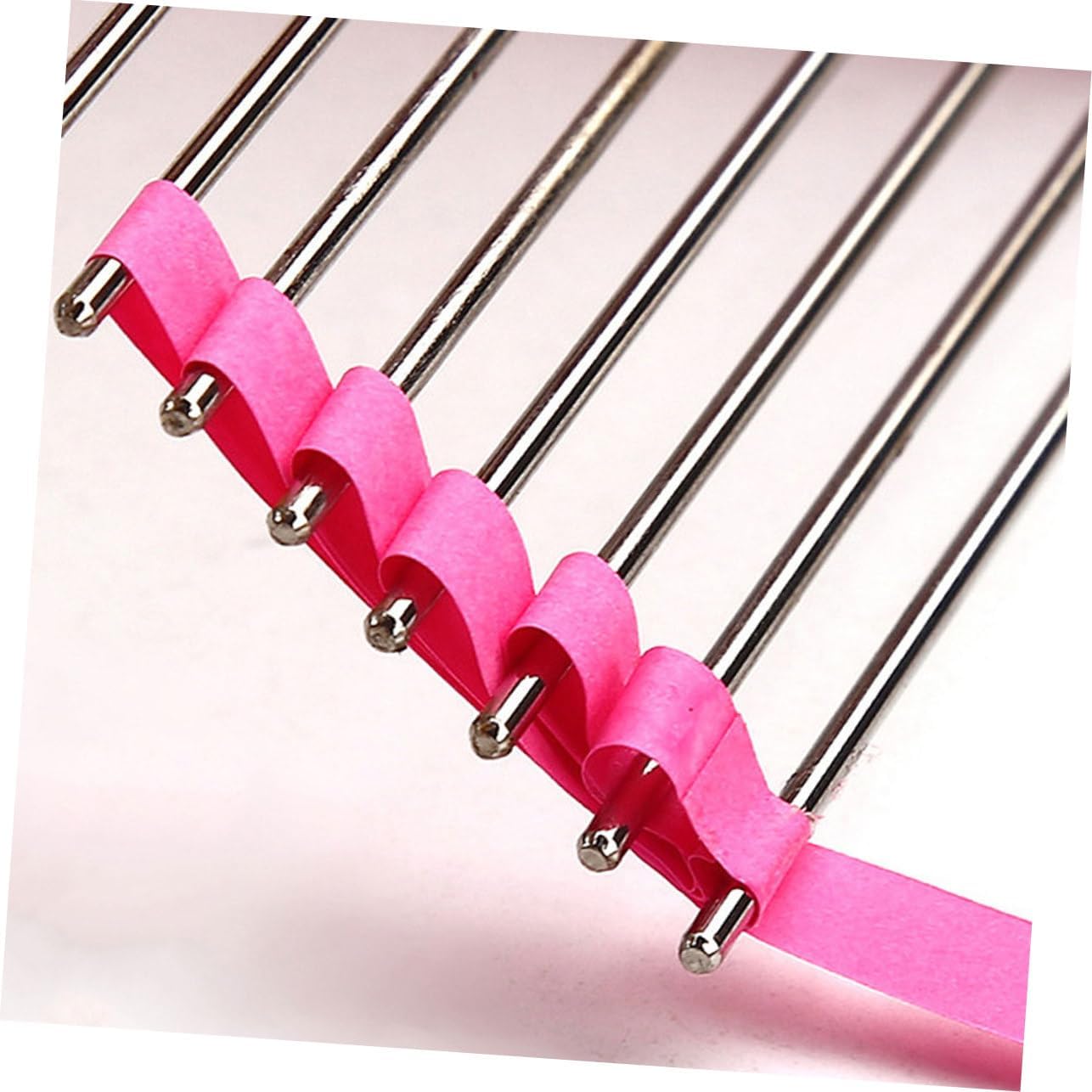 Generic 2pcs Pink Quilling Tool Set Paper Quilling Comb Tool Curling Tool Kit for DIY Crafts