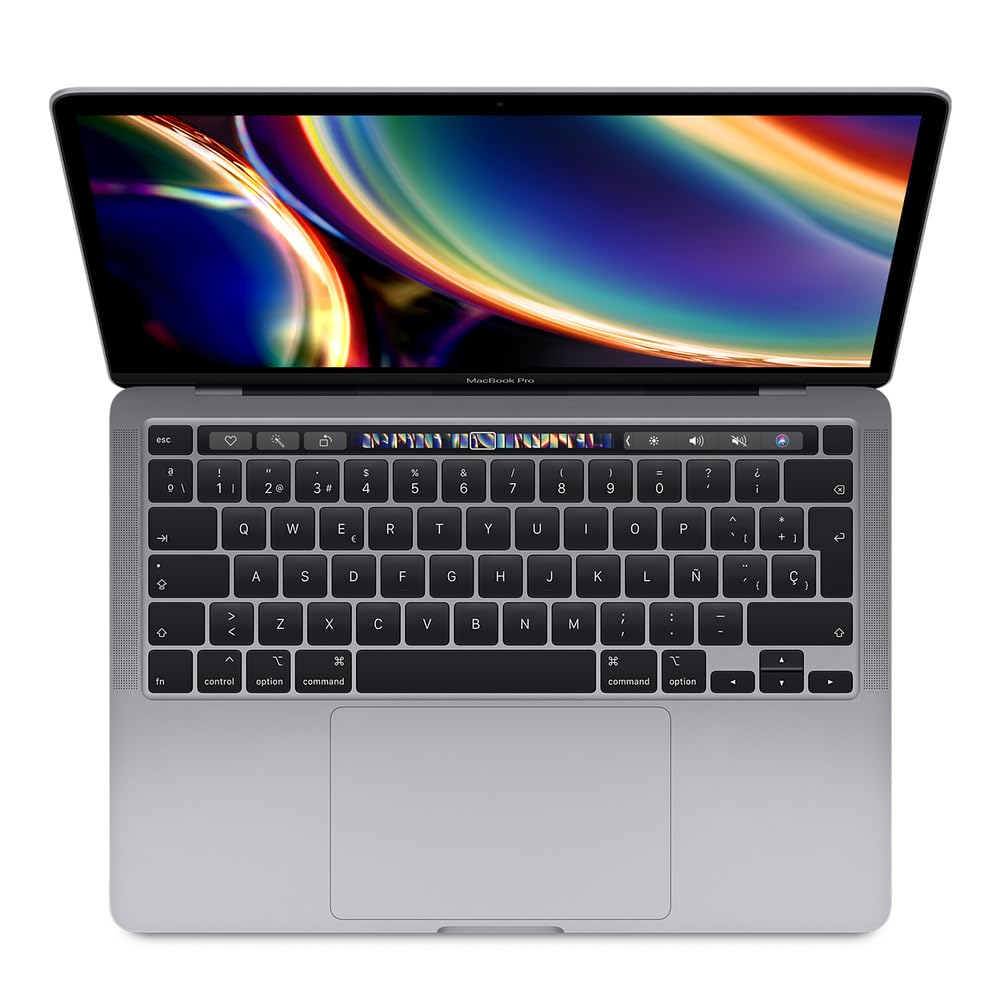 2022 Apple MacBook Pro con Apple M2 Chip (13-pulgadas, 8GB RAM, 256GB SSD de Almacenamiento) (QWERTY Spanish) Gris Espacial (Reacondicionado)