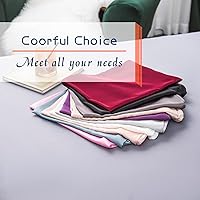 Vista 7 de Funda de almohada de seda de morera para cabello y piel - Funda de almohada de seda refrescante con cremallera oculta, de doble lado, suave