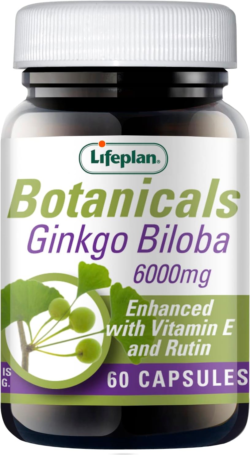 Ginkgo Biloba Extract 6000mg x 60