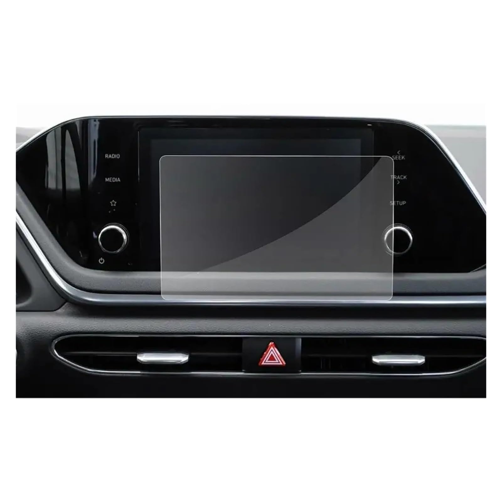 Protector de pantalla premium para navegación Hyundai Sonata DN8 2020 de 8 pulgadas 5
