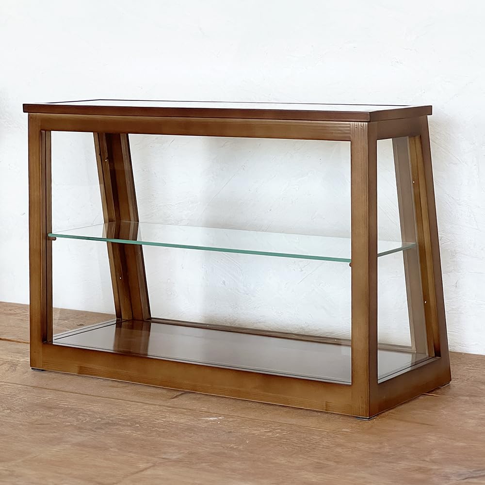 Amazon.co.jp: BREA-1248 木製 ガラスケース コレクションケース