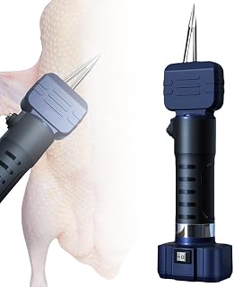 Electric Poultry Plucker, Rechargeable Handheld Chicken Plucker, Portable Feather Plucking Machine, Automatic Poultry Plucker for Chicken Duck Goose Bird Turkey