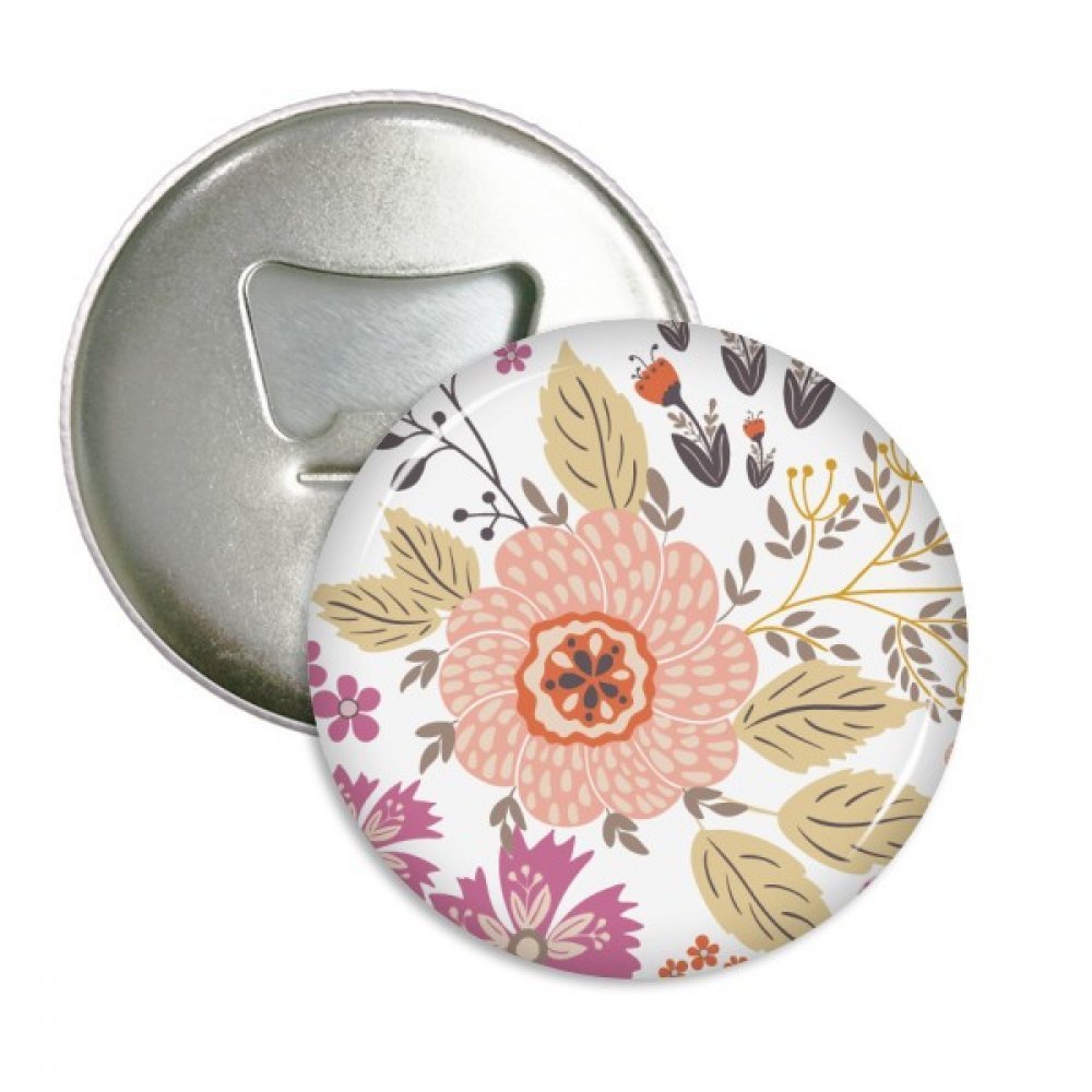Décapsuleur aimanté dahlia 3pcs argenté pour décapsuler et décorer le frigo