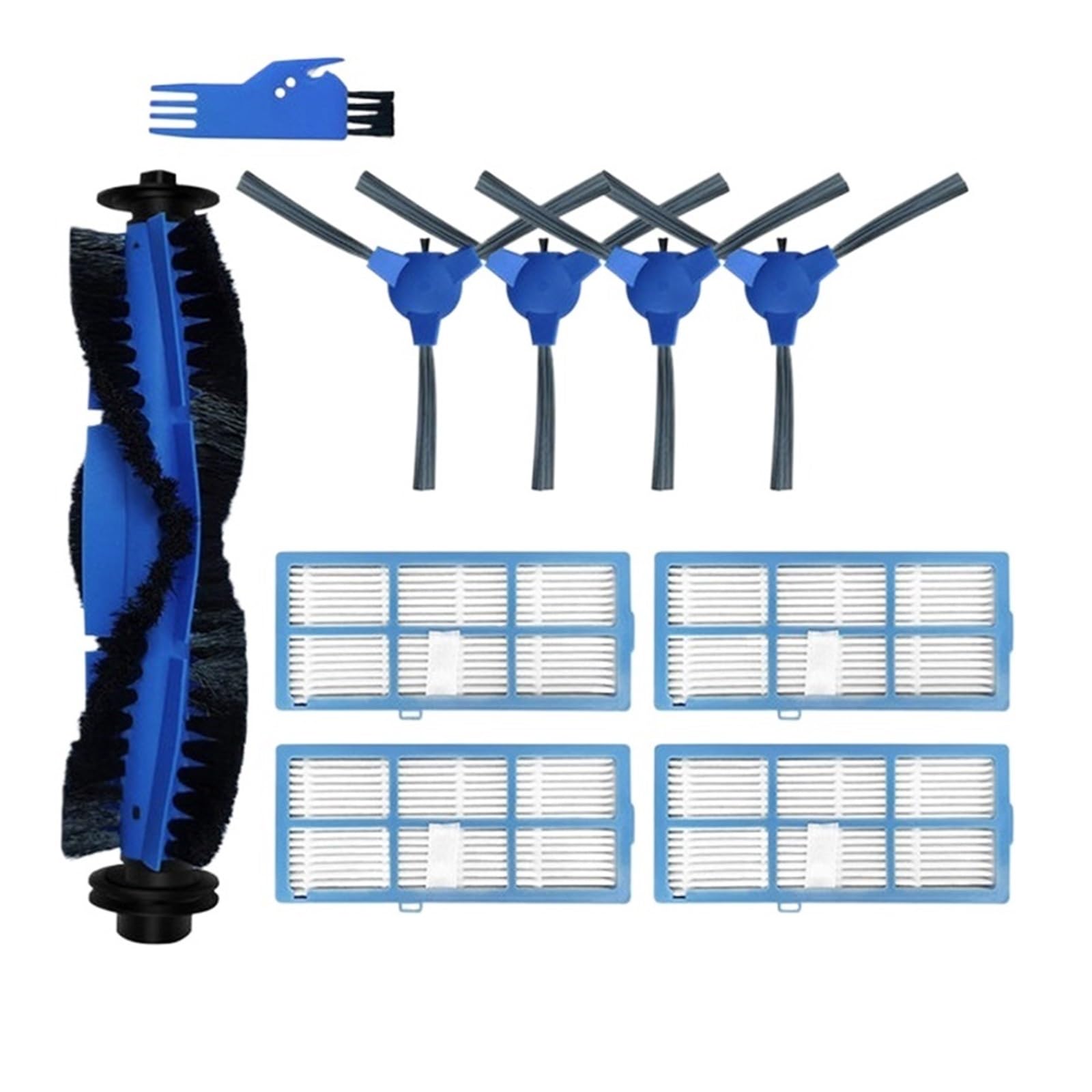 BOYWITHUKE AD-Suitable Compatible for Ultenic D5 Series D5S / D5S Pro / D5S Pro+ Robot Accessories Side Brush Filter Haipa Washing Mop