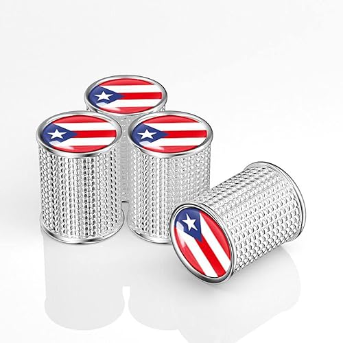 Miniatura 3 de 4 tapas de metal para válvula de neumático de automóvil, tapas de vástago de válvula de neumático con bandera de Alemania, tapas de válvula de aire,